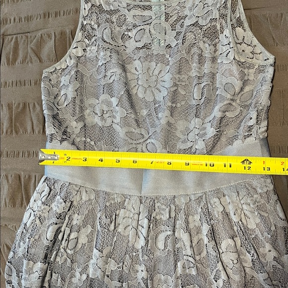 BB Dakota Gray Lace Dress - Picture 6 of 6